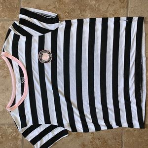 van stripe shirt